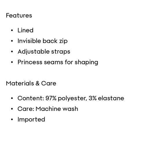 Aritzia Satin Dress Navy - Picture 10 of 10